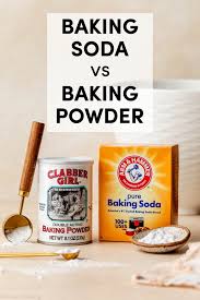 Differences between Baking Powder and Baking Soda
